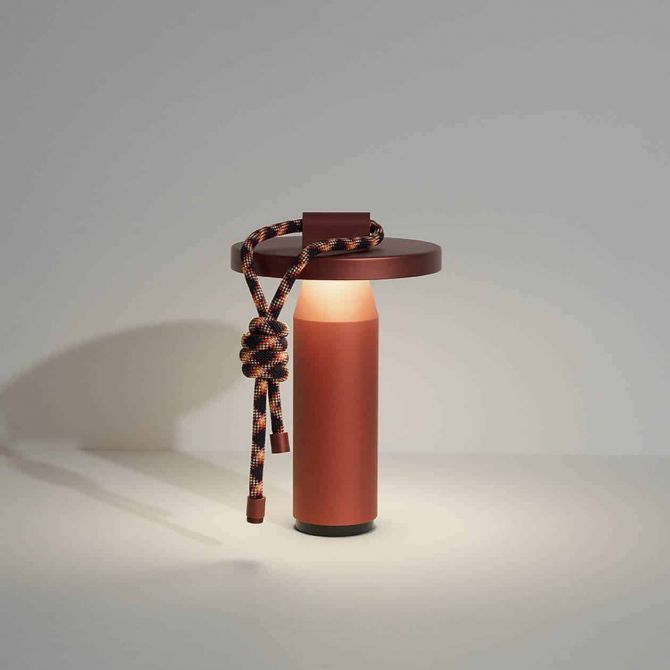 Wattson Light - Petite Friture Quasar terre de sienne